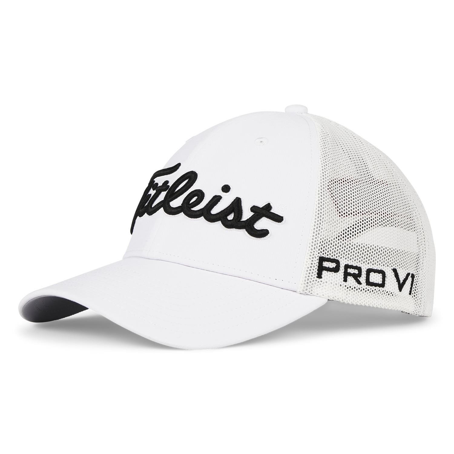 Titleist Tour Performance Mesh męska czapka z daszkiem, biała