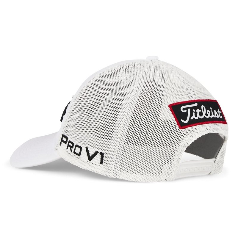 Titleist Tour Performance Mesh męska czapka z daszkiem, biała