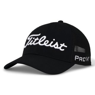 Titleist Tour Performance Mesh męska czapka z daszkiem, czarna