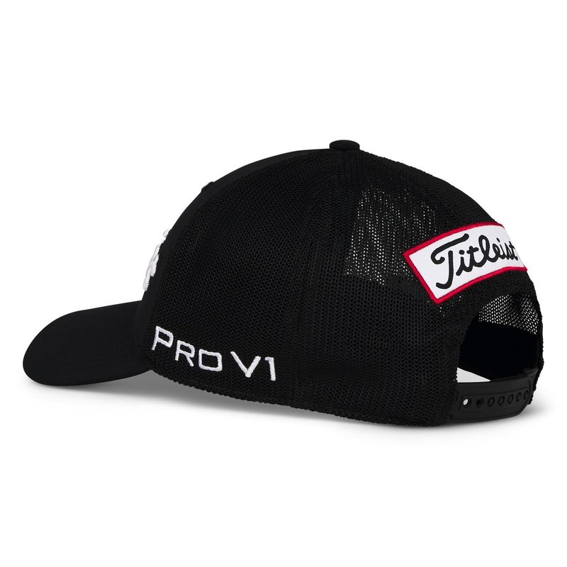 Titleist Tour Performance Mesh męska czapka z daszkiem, czarna