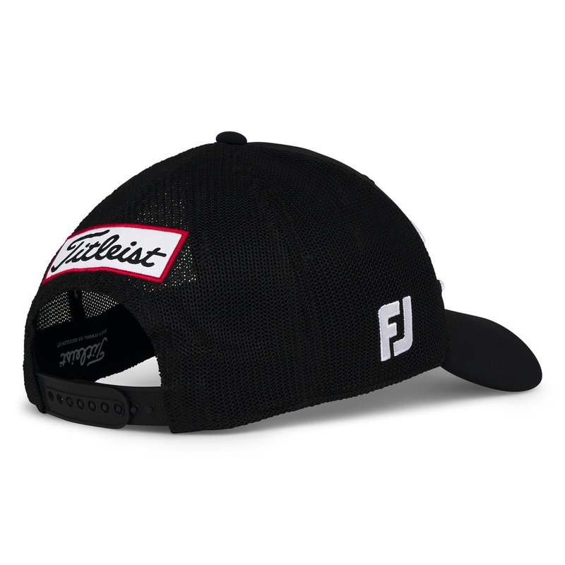 Titleist Tour Performance Mesh męska czapka z daszkiem, czarna