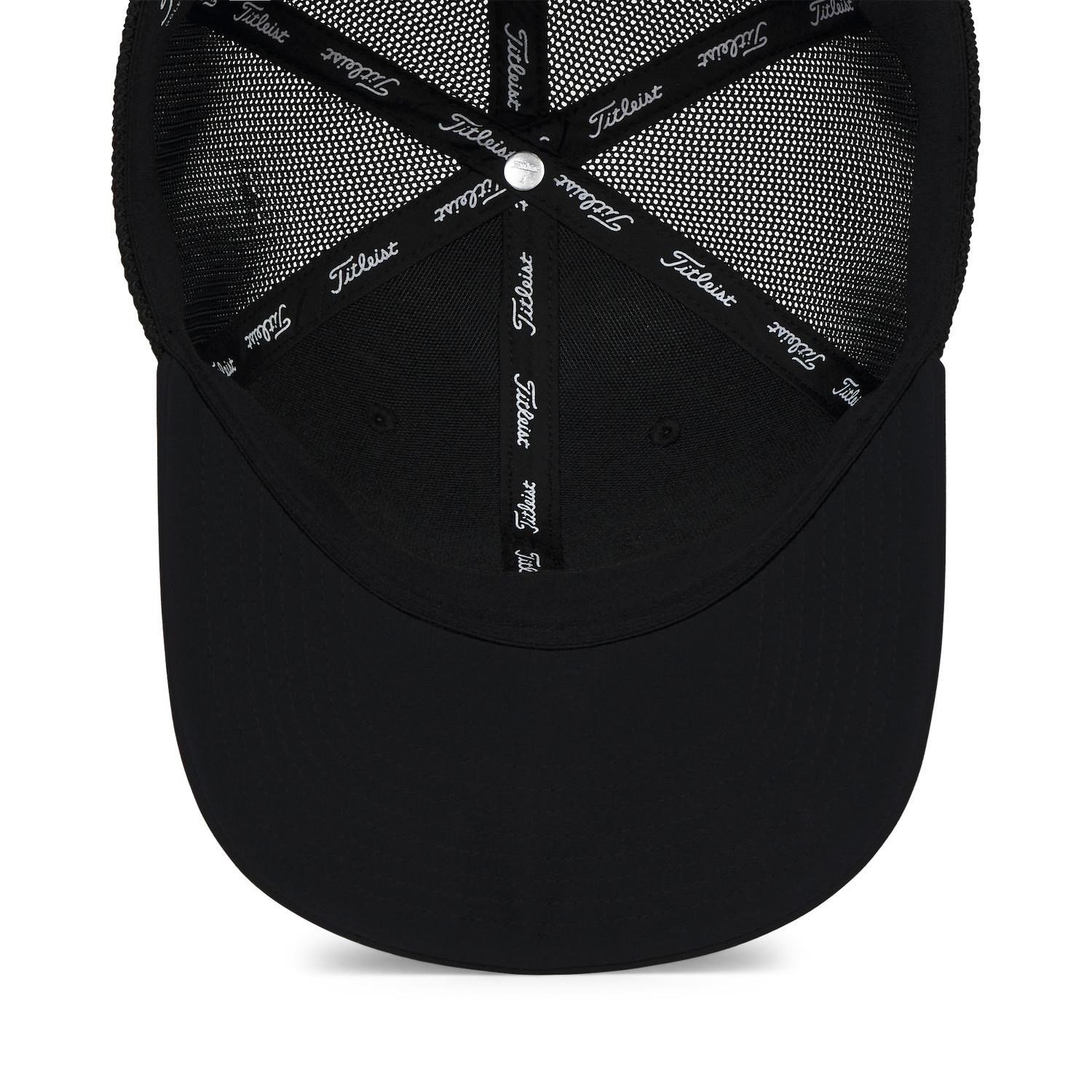 Titleist Tour Performance Mesh męska czapka z daszkiem, czarna