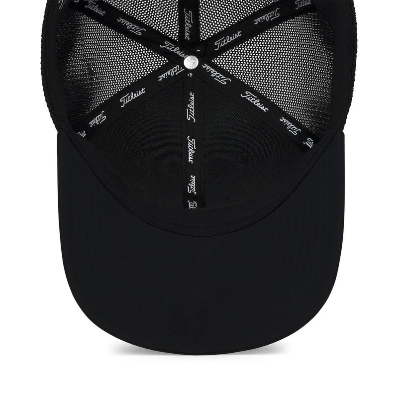 Titleist Tour Performance Mesh męska czapka z daszkiem, czarna