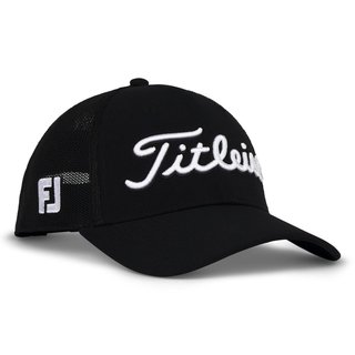 Titleist Tour Performance Mesh męska czapka z daszkiem, czarna