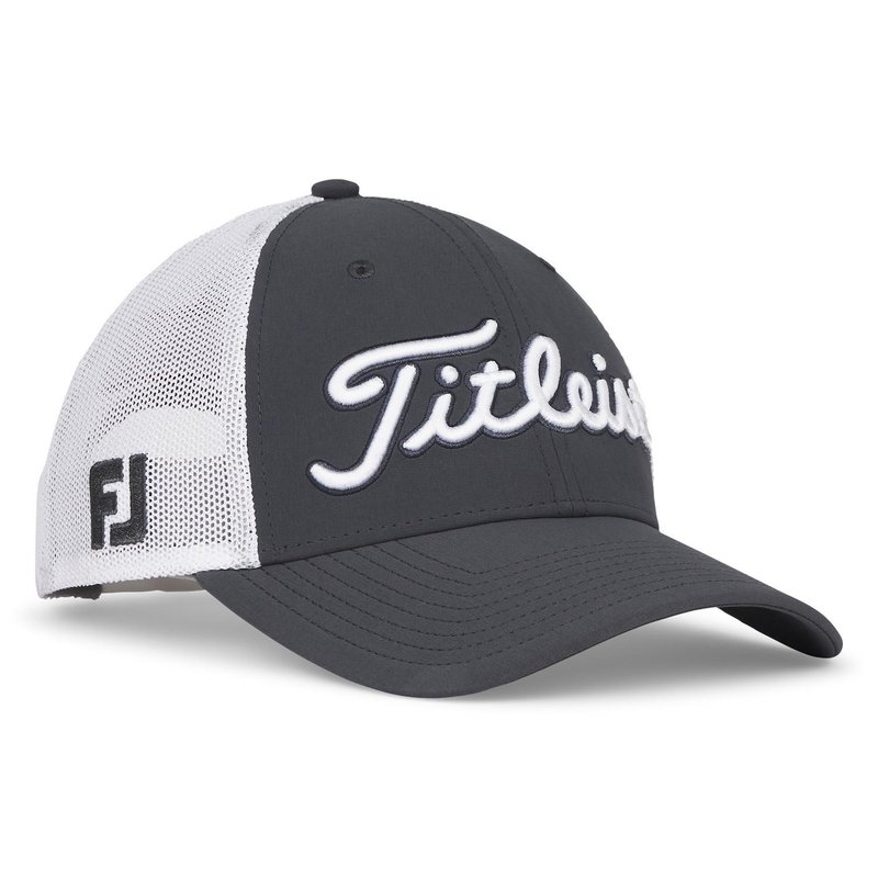 Titleist Tour Performance Mesh męska czapka z daszkiem, szaro/biała