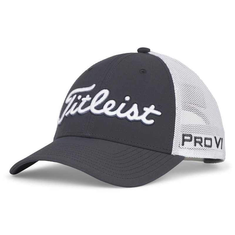 Titleist Tour Performance Mesh męska czapka z daszkiem, szaro/biała