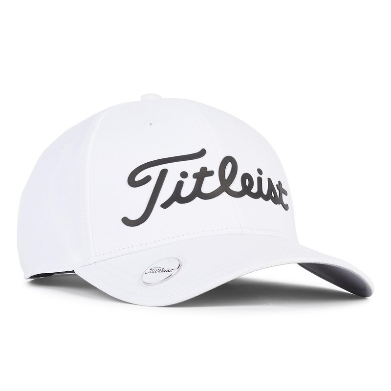 Titleist Players Performance Ball Marker męska czapka z daszkiem, biała