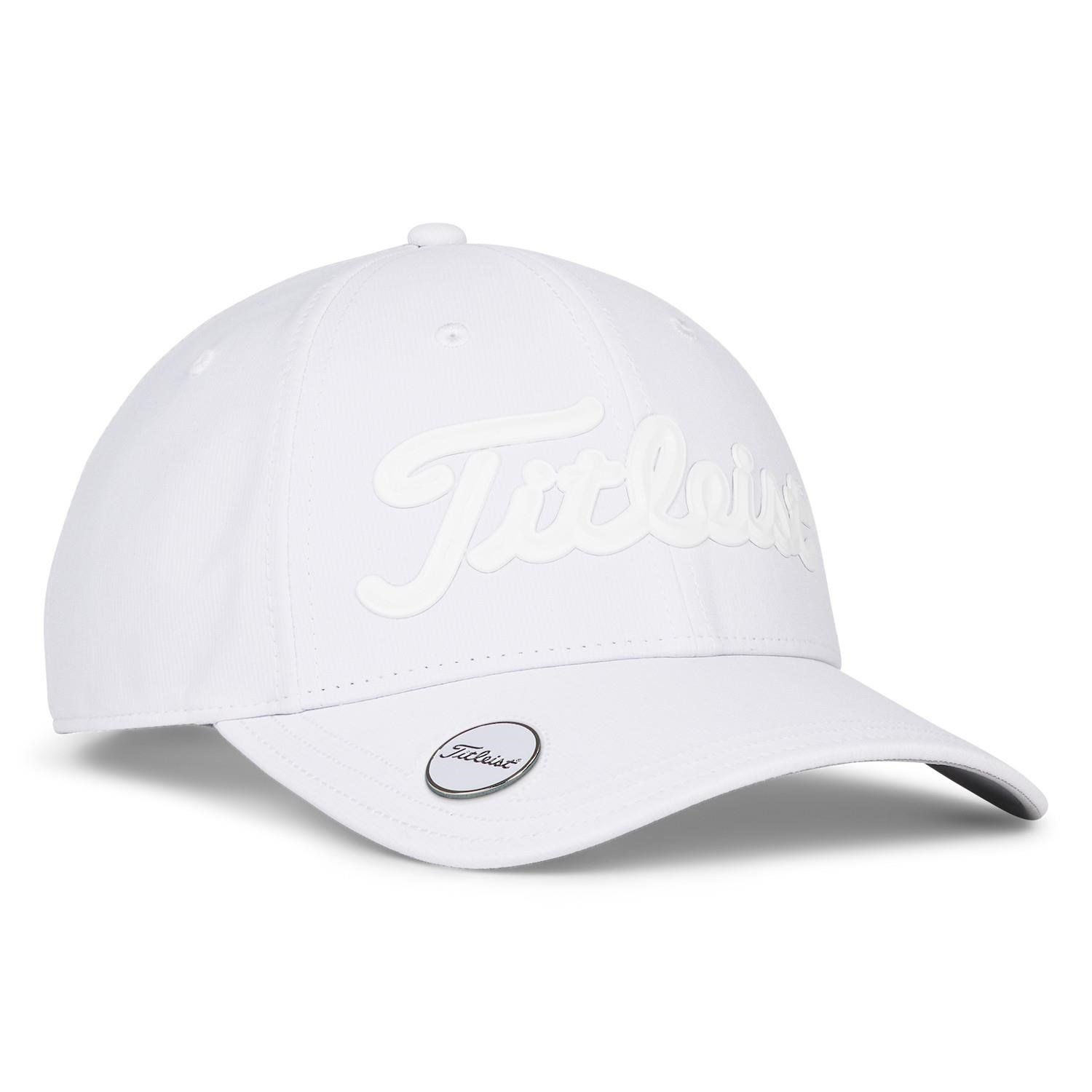 Titleist Players Ball Marker czapka z daszkiem, biała