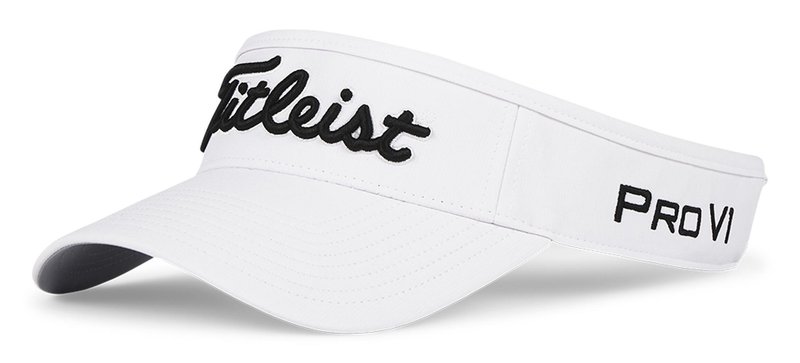 Titleist Tour Performance męski daszek, biało/czarny
