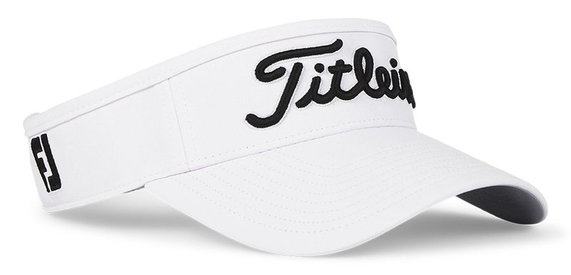 Titleist Tour Performance męski daszek, biało/czarny