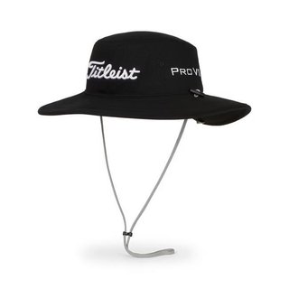 Titleist Tour Aussie męski kapelusz, czarny
