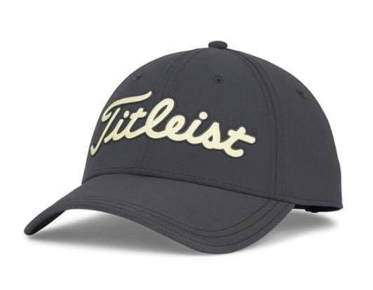 Titleist Tour Performance Ball Marker damska czapka z daszkiem, charcoal/lemon