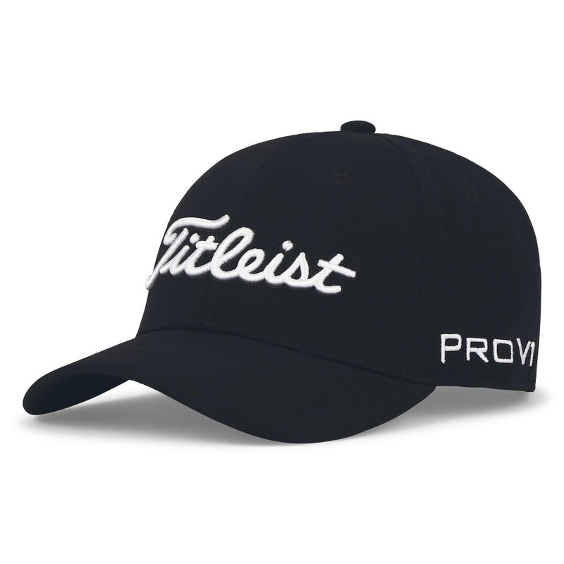 Titleist Junior Tour Performance czapka z daszkiem dla dzieci, czarna