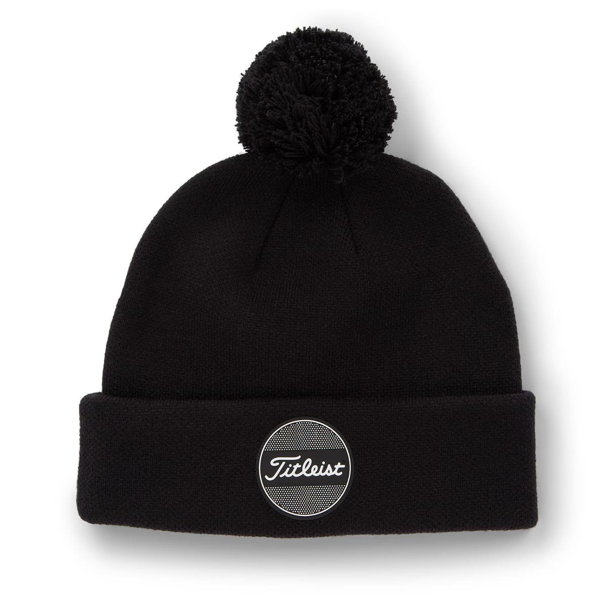 Titleist Boardwalk Pom Pom zimowa czapka, czarna