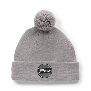Titleist Boardwalk Pom Pom męska czapka zimowa, szara