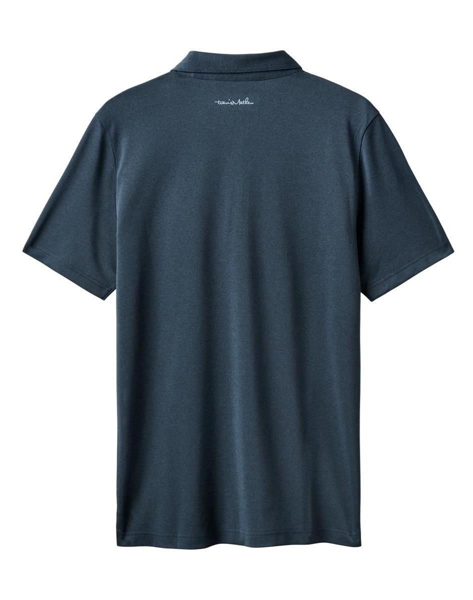Travis Mathew Good Good Acropolis męskie polo, mood indigo/vintage indigo