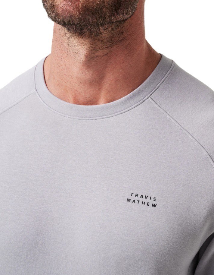 Travis Mathew Return Trip męska bluza, szara