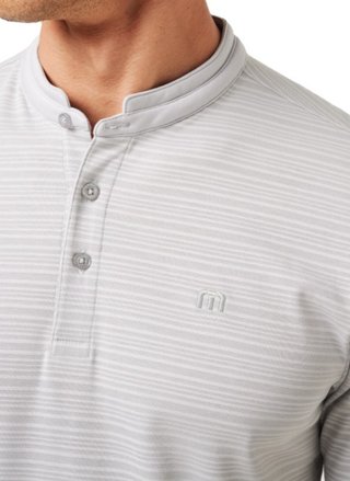 Travis Mathew Sunny Days męskie polo, szare