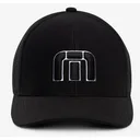 Travis Mathew B-Bahamas Fitted męska czapka z daszkiem, czarna