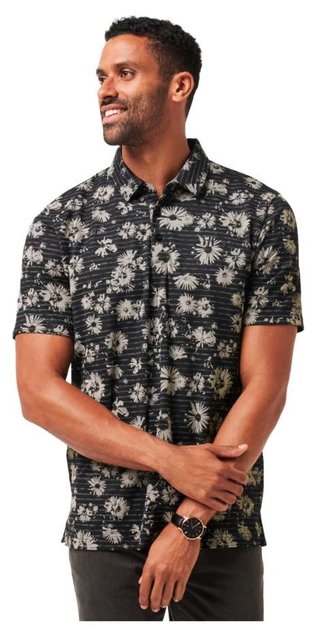 Travis Mathew Shaved Grove męskie polo, czarne