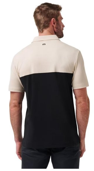 Travis Mathew Hang Glide męskie polo, italian sand