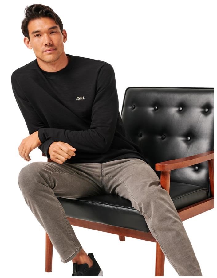 Travis Mathew Man About Town męska bluza, czarna