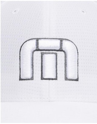 Travis Mathew B-Bahamas Fitted męska czapka z daszkiem, biała