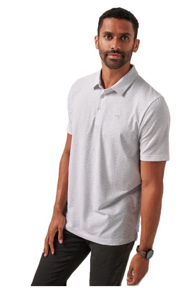 Travis Mathew Free Passage męskie polo, białe