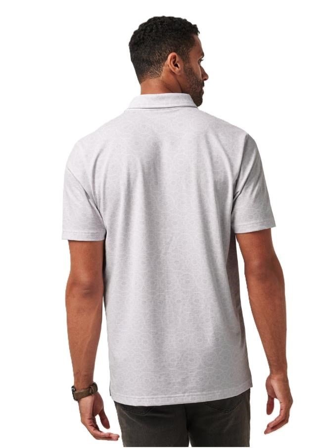 Travis Mathew Free Passage męskie polo, białe