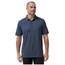 Travis Mathew The Heater męskie polo, vintage indigo/black