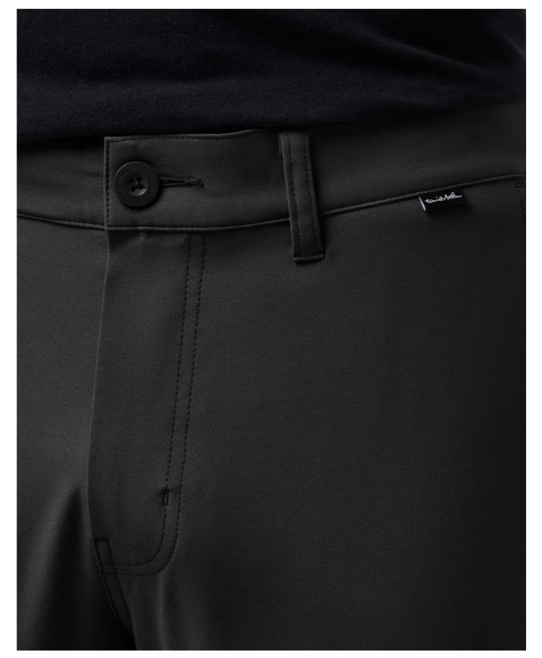 Travis Mathew Open To Close Tech Chino męskie spodnie, czarne