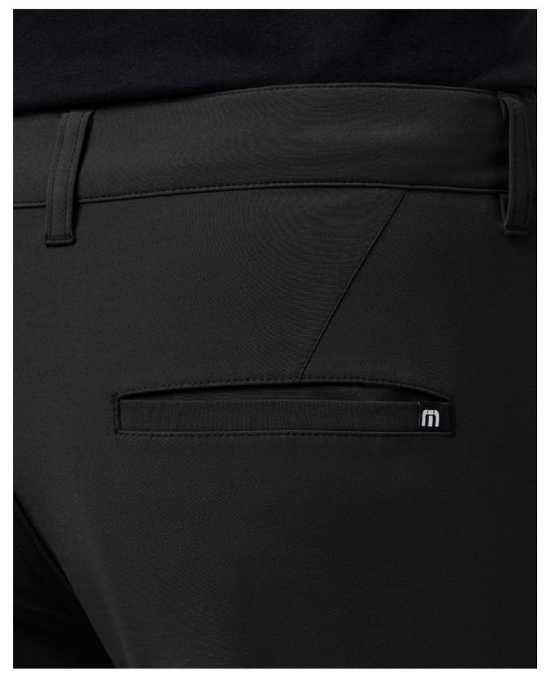 Travis Mathew Open To Close Tech Chino męskie spodnie, czarne