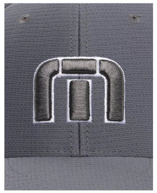 Travis Mathew B-Bahamas Fitted męska czapka z daszkiem, szara