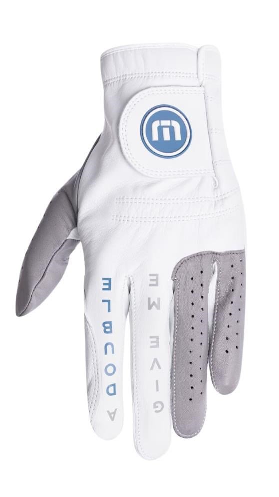 Travis Mathew Double Me 2.0 męska rękawiczka golfowa, biała
