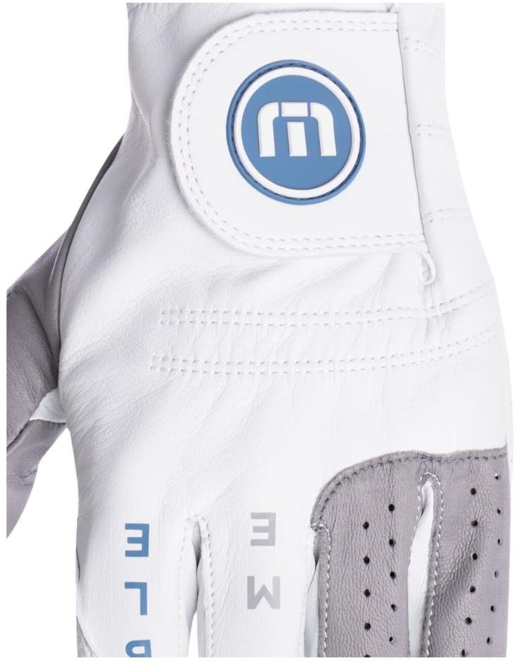 Travis Mathew Double Me 2.0 męska rękawiczka golfowa, biała