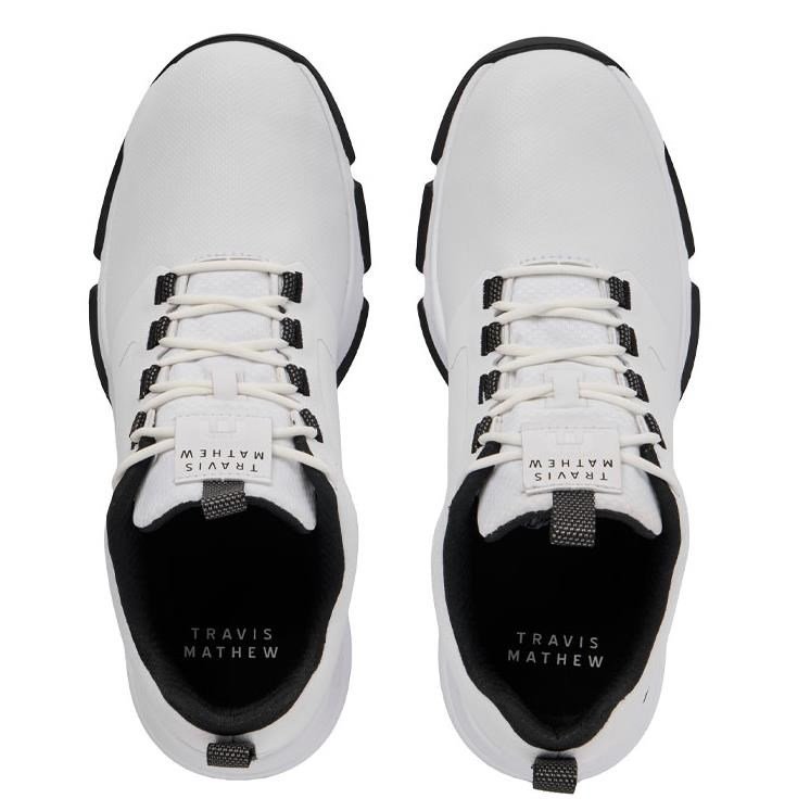 Travis Mathew The Ringer II męskie buty golfowe, białe