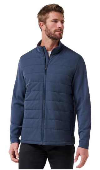 Travis Mathew Point of Sail Full-Zip męska kurtka, mood indigo