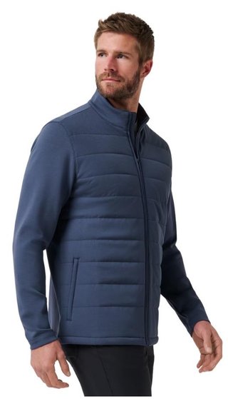 Travis Mathew Point of Sail Full-Zip męska kurtka, mood indigo