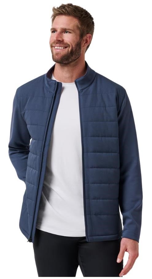 Travis Mathew Point of Sail Full-Zip męska kurtka, mood indigo