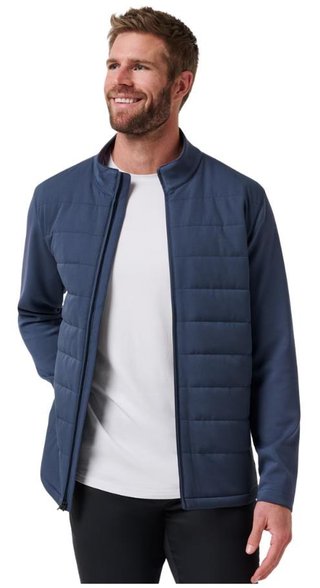 Travis Mathew Point of Sail Full-Zip męska kurtka, mood indigo