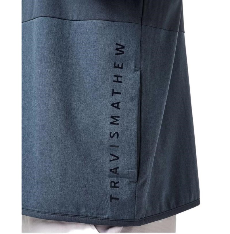 Travis Mathew Deepspace Full Zip męska bluza, granatowa