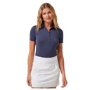 Travis Mathew Featherweight Active damskie polo, heather navy blazer