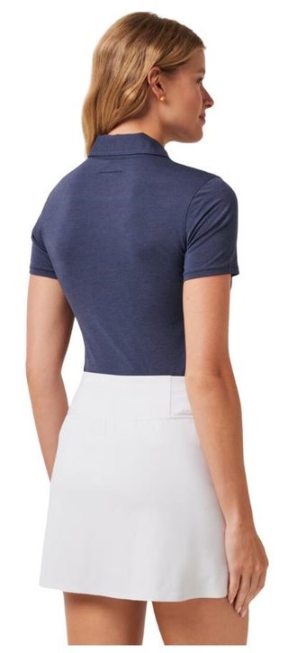 Travis Mathew Featherweight Active damskie polo, heather navy blazer