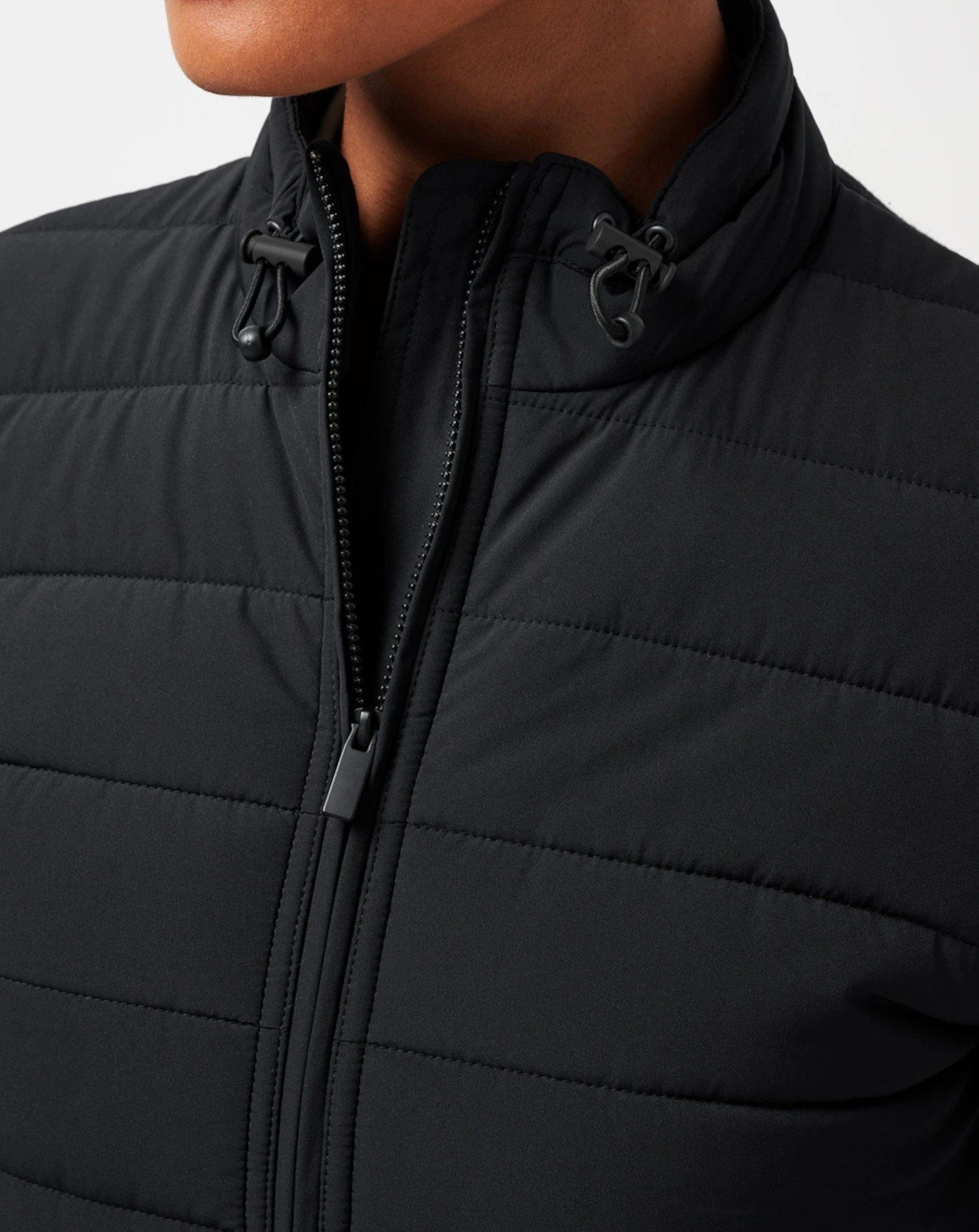 Travis Mathew Skyloft Soft Espresso Martini damska kurtka, czarna