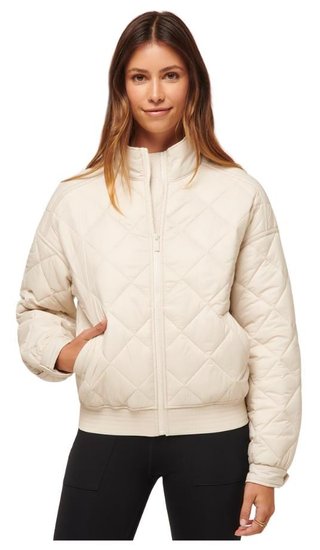 Travis Mathew Lights at Night Quilted damska kurtka, pumice stone