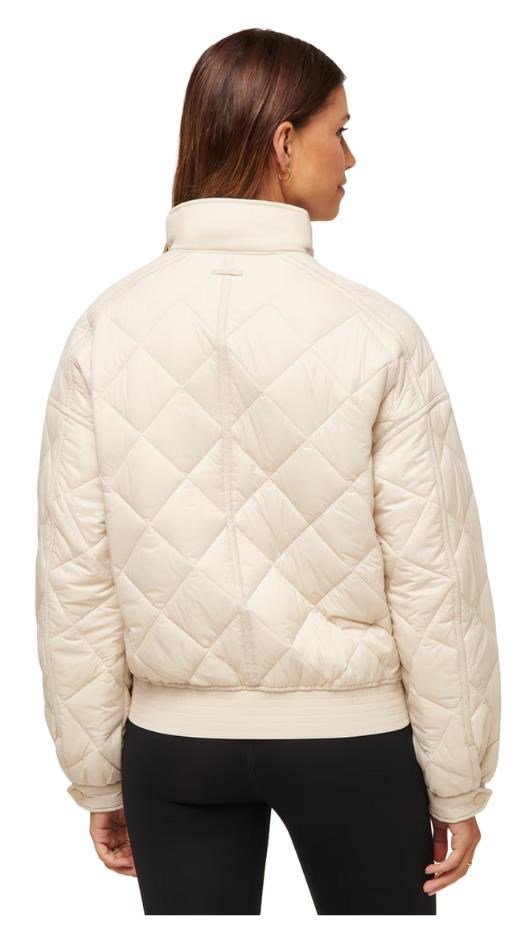 Travis Mathew Lights at Night Quilted damska kurtka, pumice stone