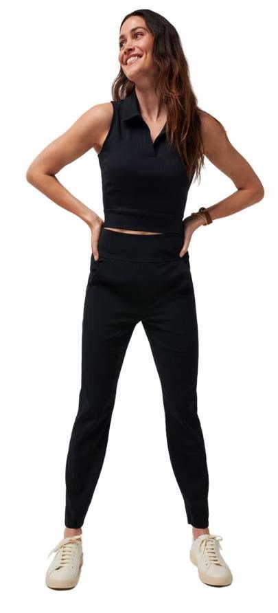 Travis Mathew Moveknit Resilience damskie spodnie, czarne