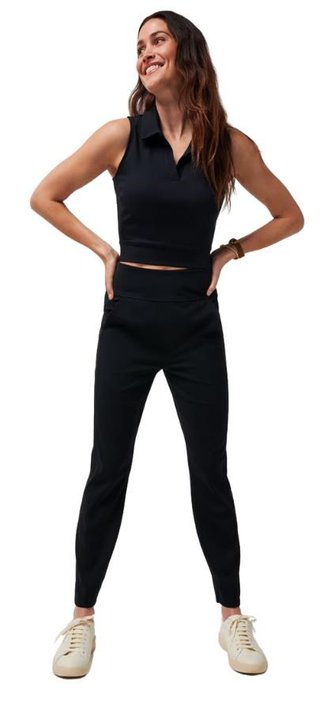 Travis Mathew Moveknit Resilience damskie spodnie, czarne