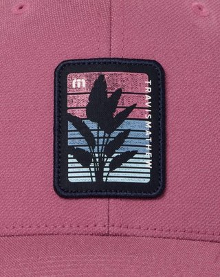 Travis Mathew No Schedule męska czapka z daszkiem, różowa