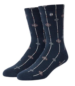 Travis Mathew Deco Crew unisex skarpetki, 1para, mood indigo